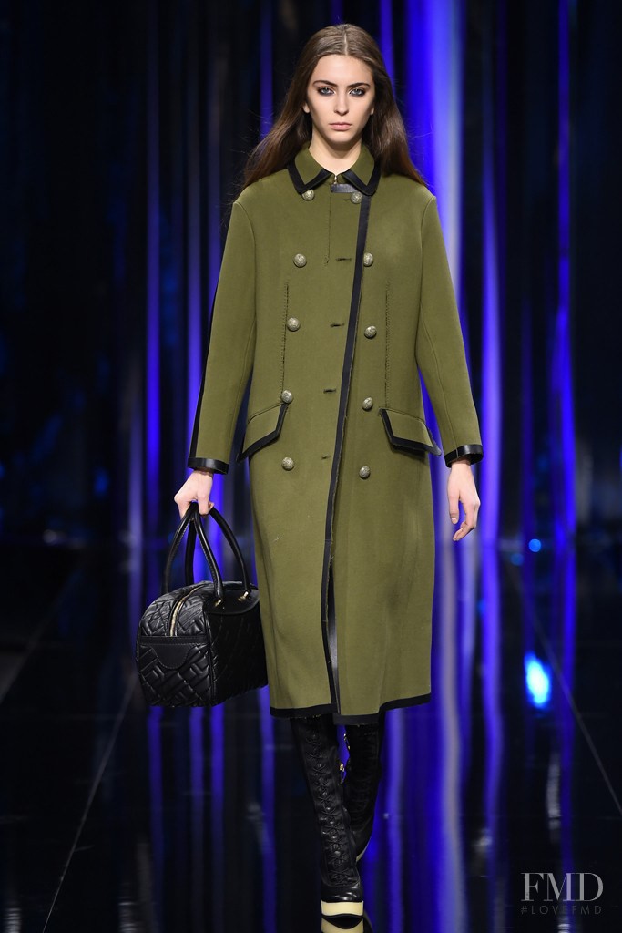 Laura Winges featured in  the Hogan fashion show for Autumn/Winter 2015