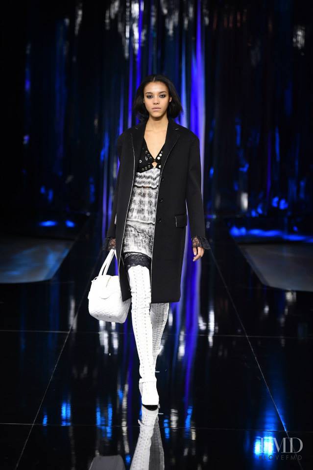 Sasha Hronis featured in  the Hogan fashion show for Autumn/Winter 2015