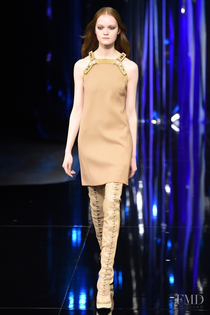 Mia Gruenwald featured in  the Hogan fashion show for Autumn/Winter 2015