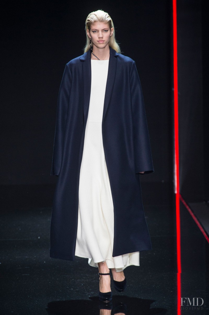 Devon Windsor featured in  the Anteprima fashion show for Autumn/Winter 2015