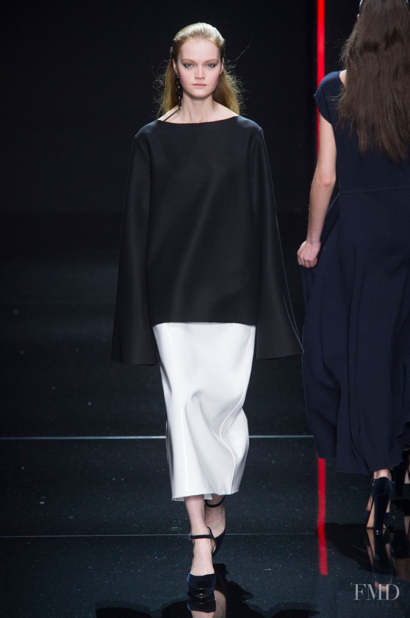 Mia Gruenwald featured in  the Anteprima fashion show for Autumn/Winter 2015