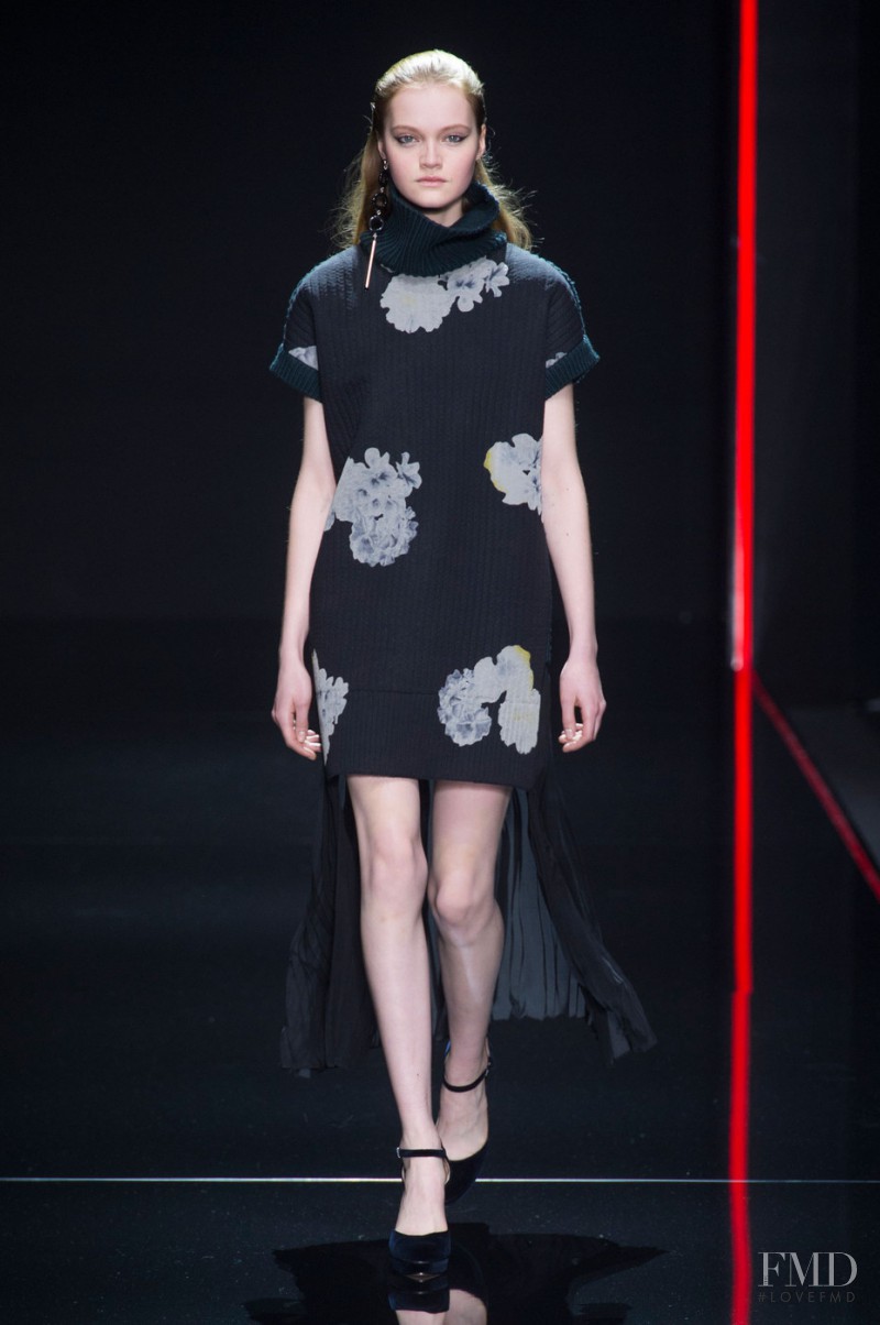 Mia Gruenwald featured in  the Anteprima fashion show for Autumn/Winter 2015
