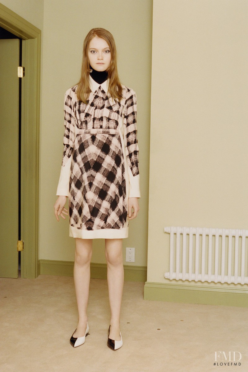 Mia Gruenwald featured in  the Victoria by Victoria Beckham lookbook for Autumn/Winter 2015