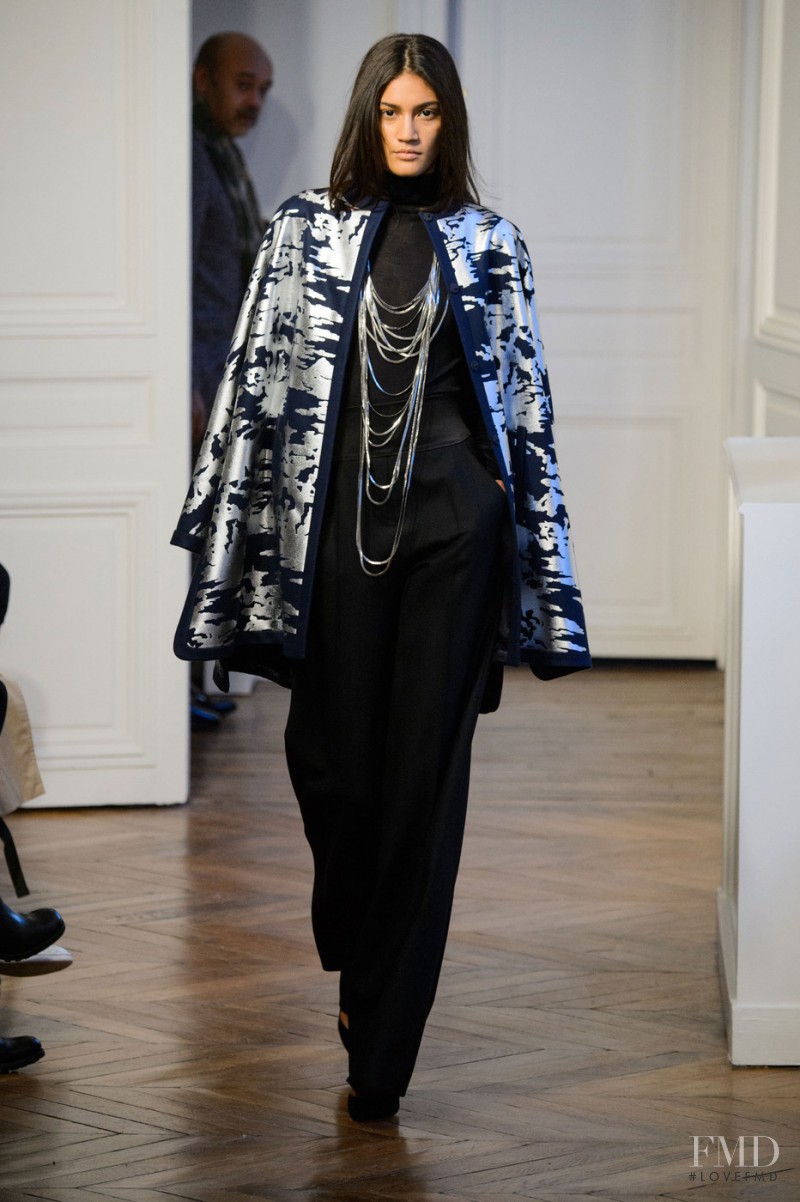 Hadassa Lima featured in  the Martin Grant fashion show for Autumn/Winter 2015