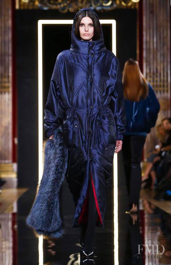 Giulia Manini featured in  the Valentin Yudashkin fashion show for Autumn/Winter 2015