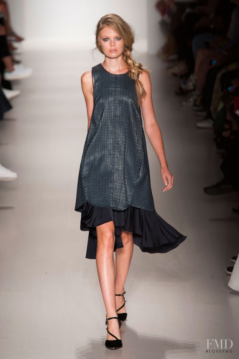Oxana Moiseeva featured in  the Marissa Webb fashion show for Spring/Summer 2015