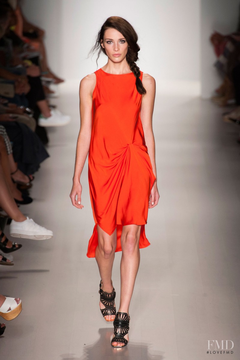 Karly Mcneil featured in  the Marissa Webb fashion show for Spring/Summer 2015