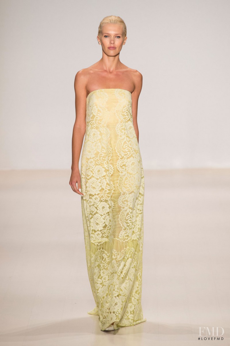 Rina Karuna featured in  the Erin Fetherston fashion show for Spring/Summer 2015
