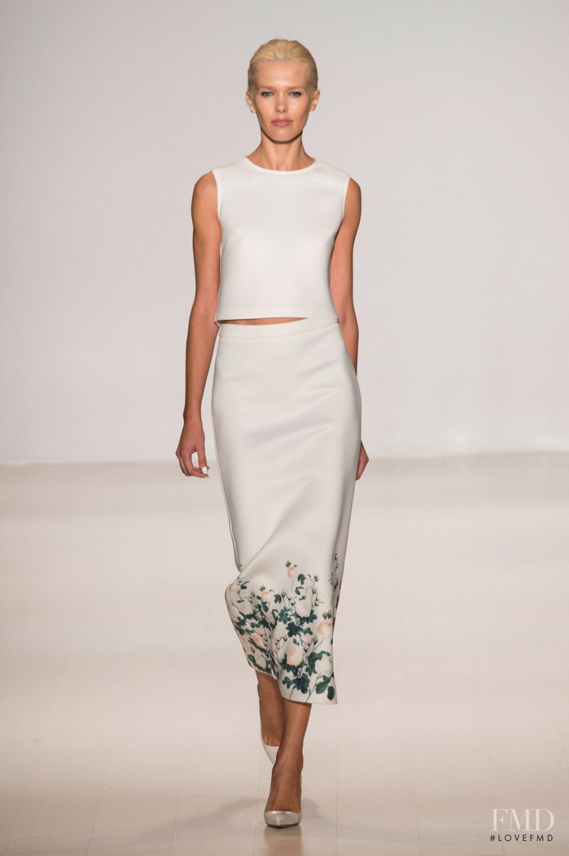 Rina Karuna featured in  the Erin Fetherston fashion show for Spring/Summer 2015