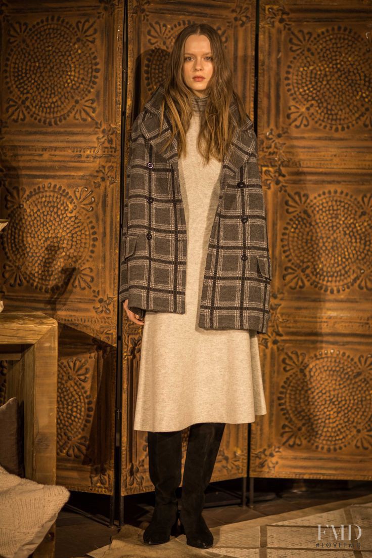 Alisha Judge featured in  the Joie fashion show for Autumn/Winter 2015