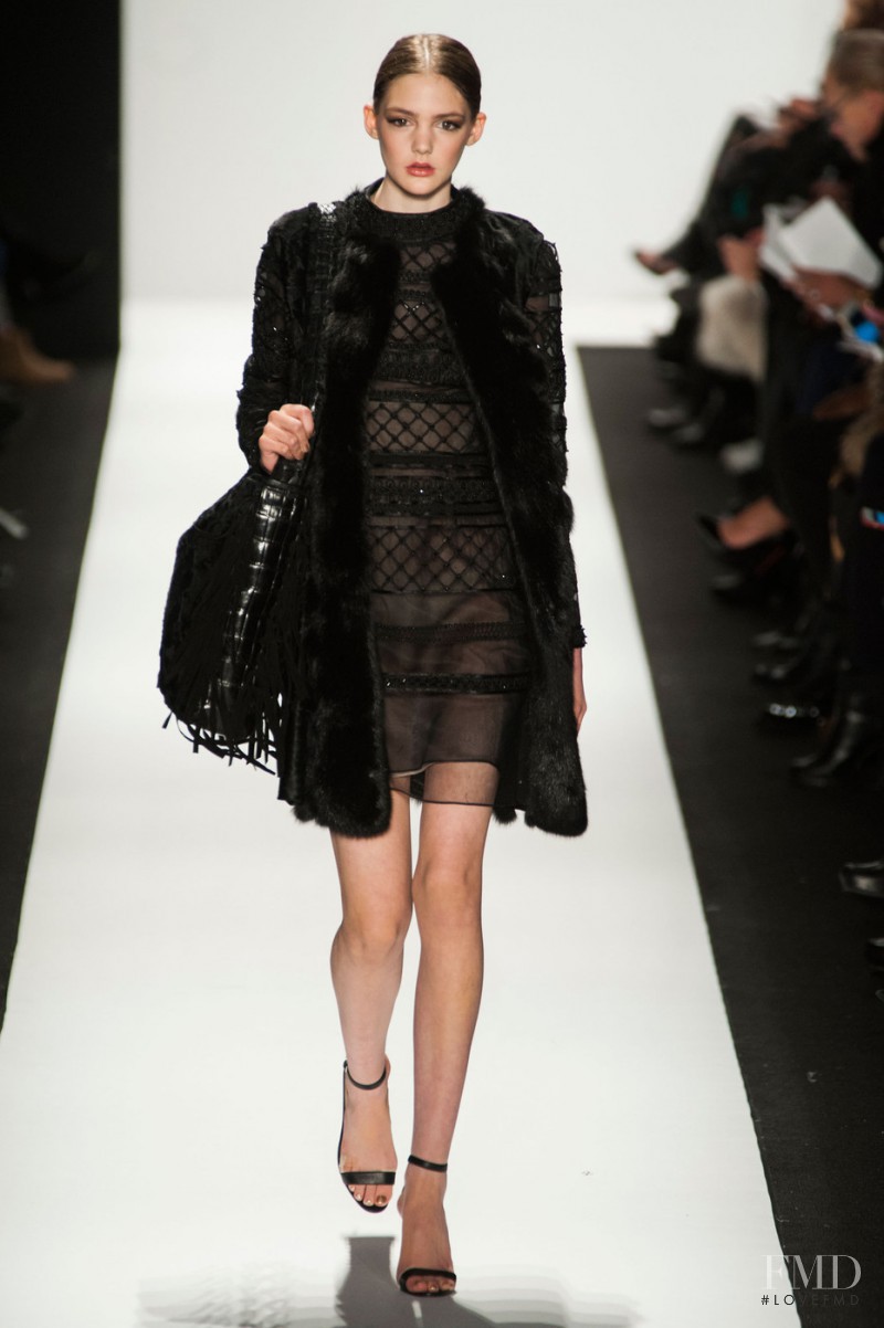 Madison Whittaker featured in  the Dennis Basso fashion show for Autumn/Winter 2015