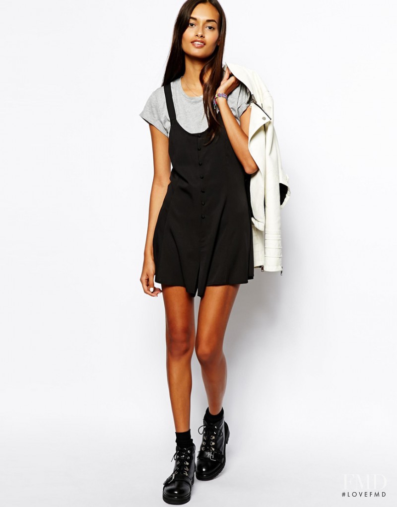 Gizele Oliveira featured in  the ASOS catalogue for Fall 2014
