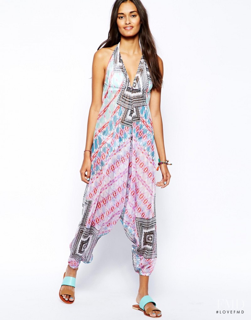 Gizele Oliveira featured in  the ASOS catalogue for Fall 2014