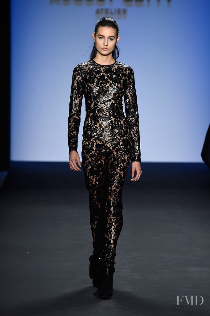 Bruna Ludtke featured in  the August Getty fashion show for Autumn/Winter 2015