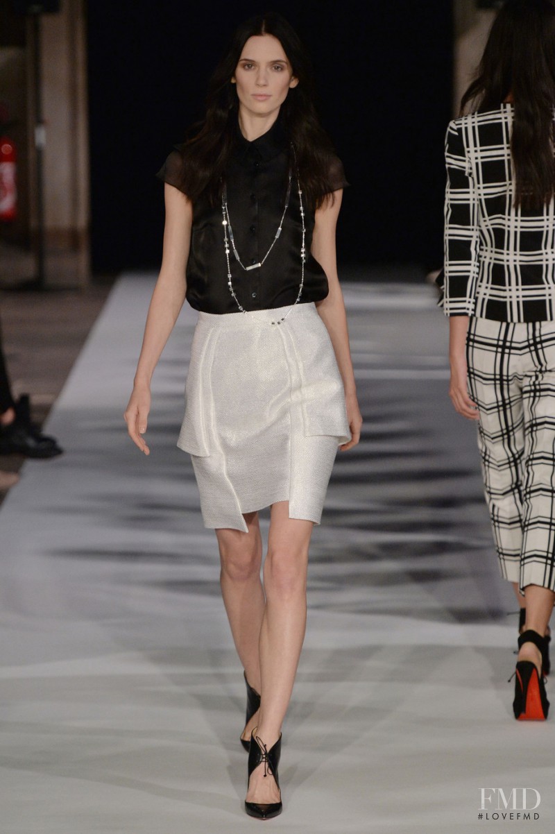 Sarah Stewart featured in  the YDE fashion show for Spring/Summer 2015