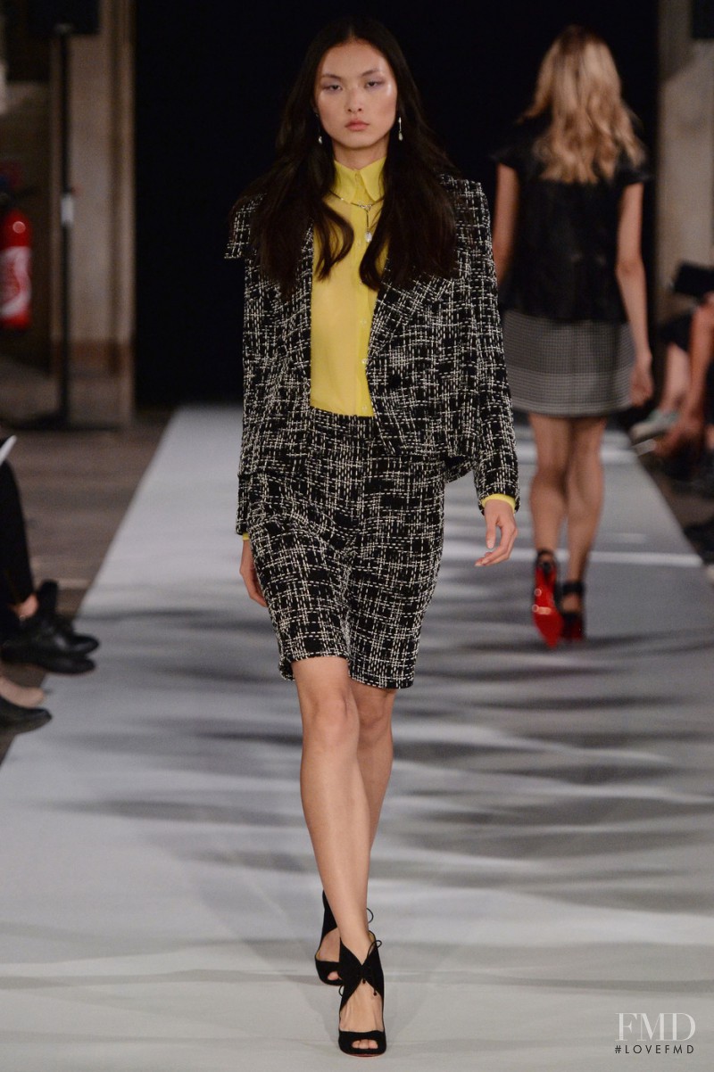 Ling Yue Zhang featured in  the YDE fashion show for Spring/Summer 2015