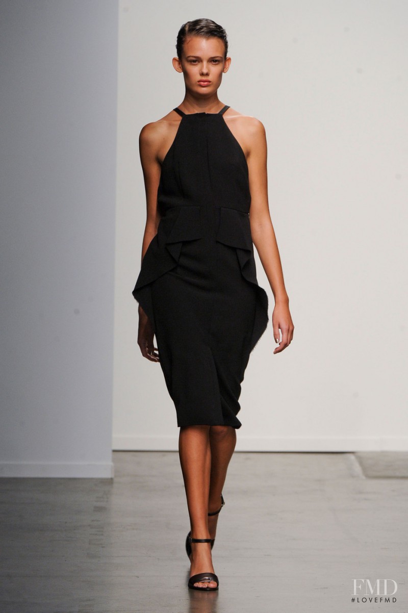 Sarah Dick featured in  the Rachel Comey fashion show for Spring/Summer 2013