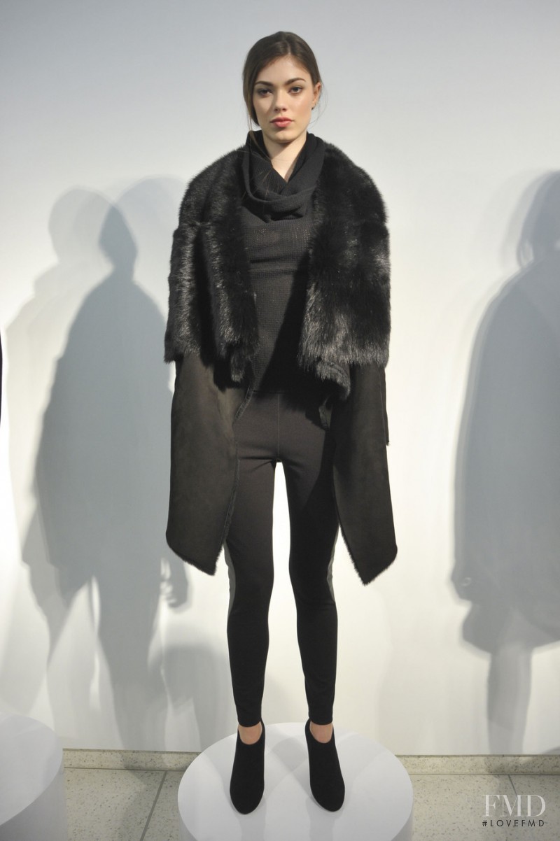 Klara Vrtalova featured in  the Elie Tahari fashion show for Autumn/Winter 2013