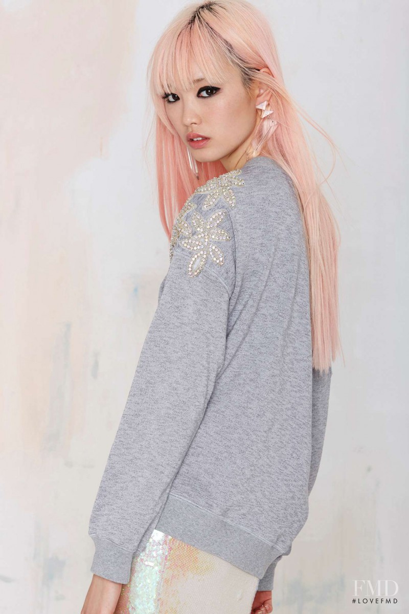 Fernanda Hin Lin Ly featured in  the Nasty Gal catalogue for Spring/Summer 2015