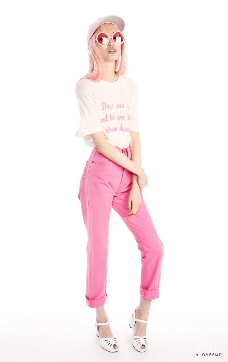 Fernanda Hin Lin Ly featured in  the Wildfox catalogue for Spring/Summer 2015