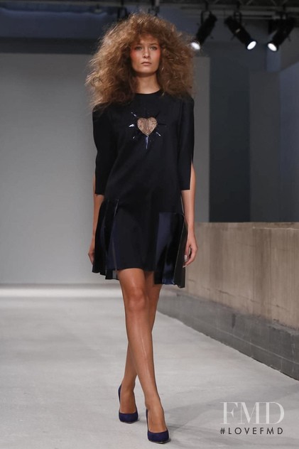 Vlada Willow featured in  the Gosia Baczynska fashion show for Spring/Summer 2014
