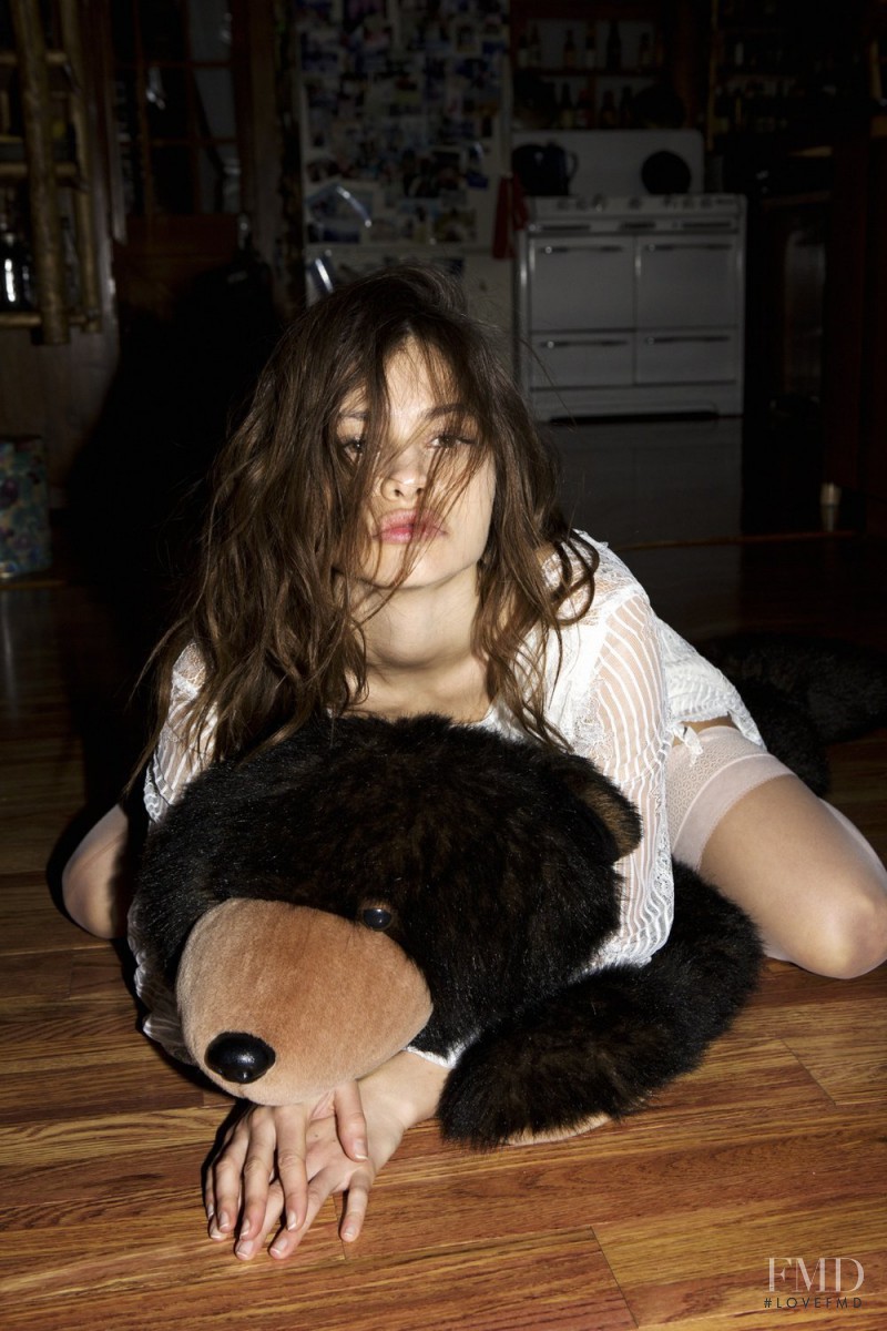 Yara Khmidan featured in  the For Love & Lemons catalogue for Fall 2014