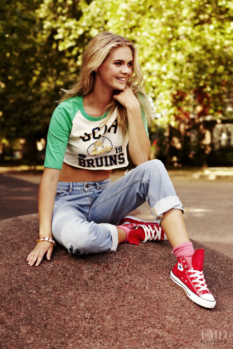 Megan May Williams featured in  the UCLA Clothing lookbook for Spring/Summer 2013