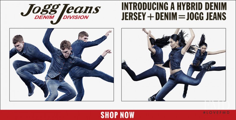 Bonnie Chen featured in  the Diesel Jogg Jeans advertisement for Autumn/Winter 2013