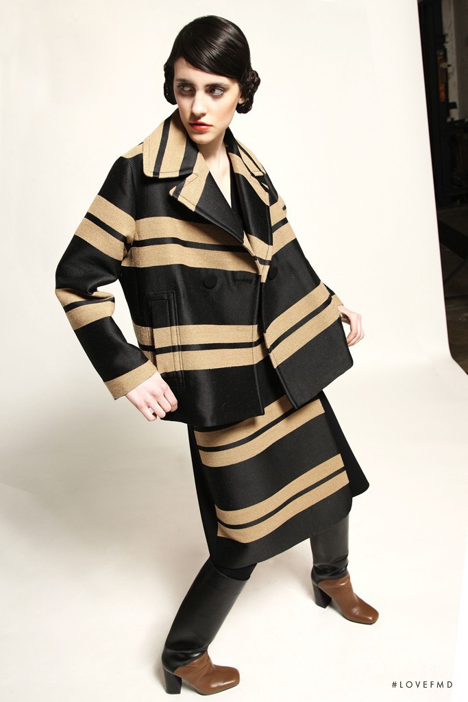 Serena Archetti featured in  the Antonio Marras lookbook for Pre-Fall 2015