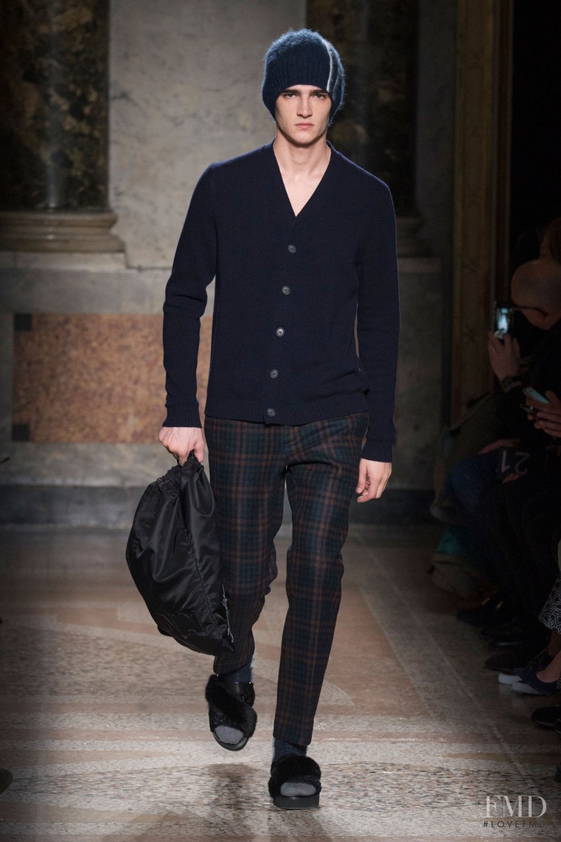 Elliot Vulliod featured in  the N° 21 fashion show for Autumn/Winter 2015