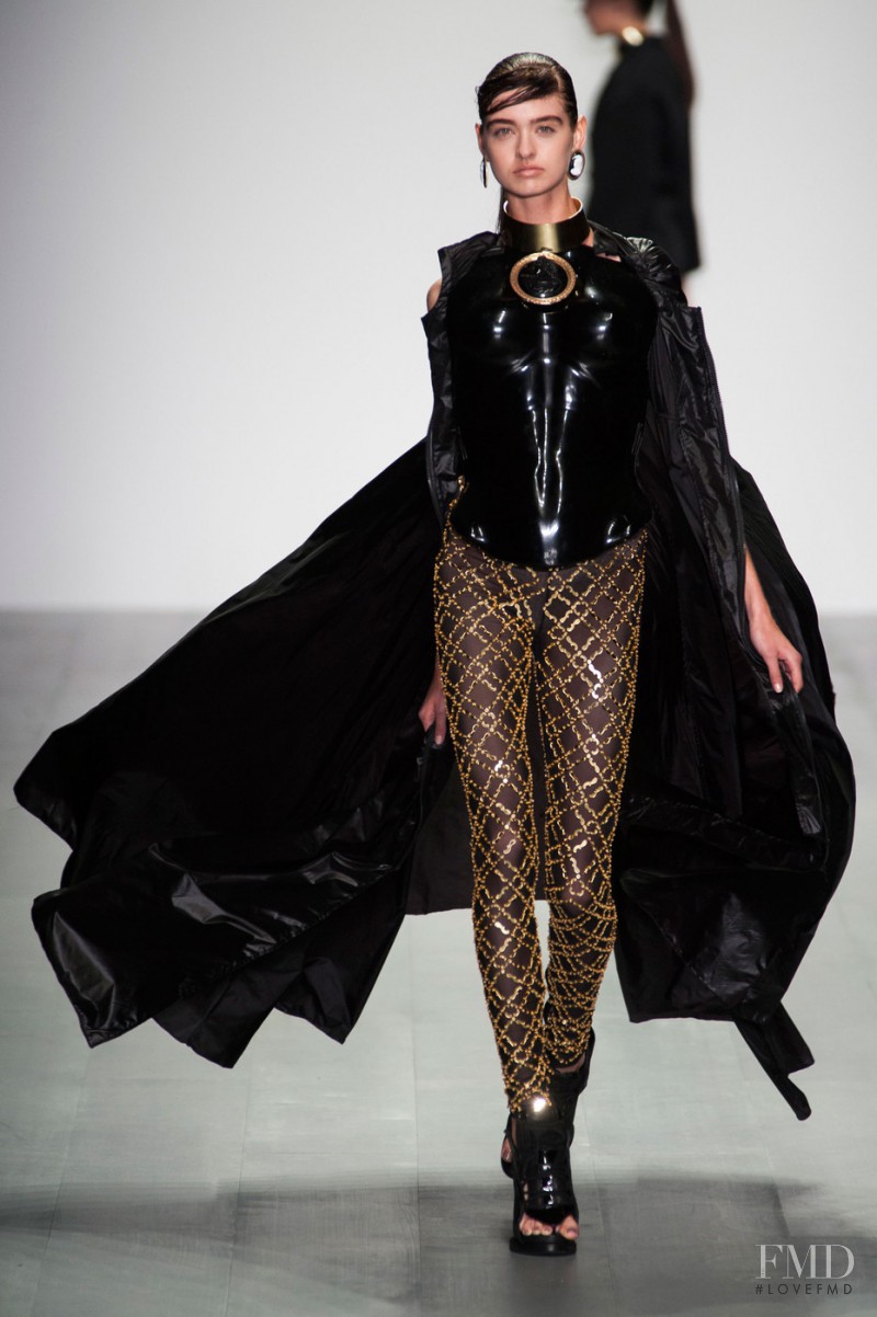 Baylee Soles featured in  the KTZ fashion show for Spring/Summer 2015
