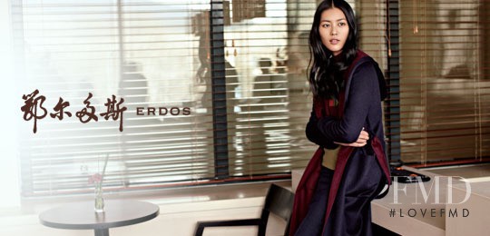 Liu Wen featured in  the Erdos advertisement for Autumn/Winter 2013