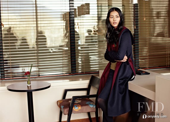 Liu Wen featured in  the Erdos advertisement for Autumn/Winter 2013