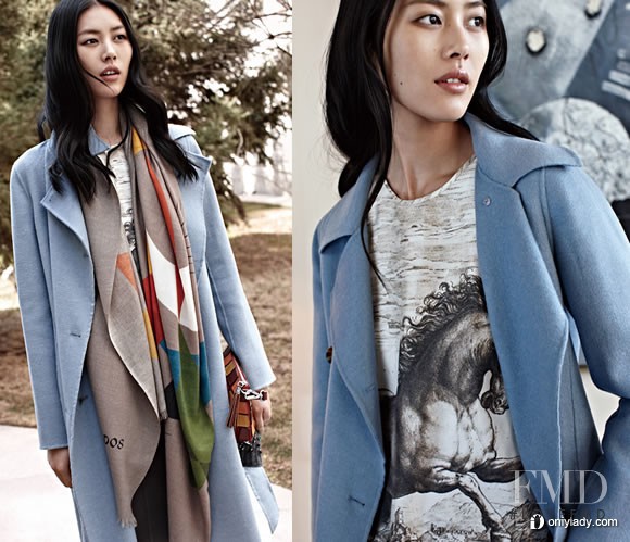 Liu Wen featured in  the Erdos advertisement for Autumn/Winter 2013