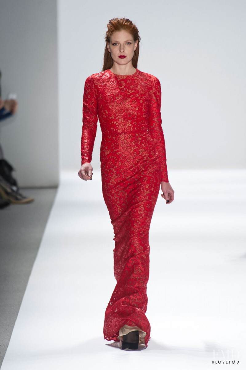 Carmen Marc Valvo fashion show for Autumn/Winter 2013