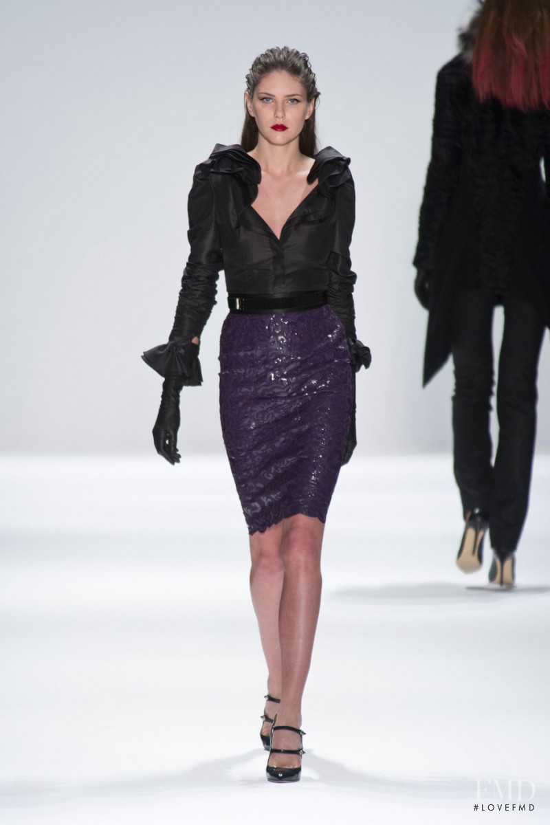 Carmen Marc Valvo fashion show for Autumn/Winter 2013