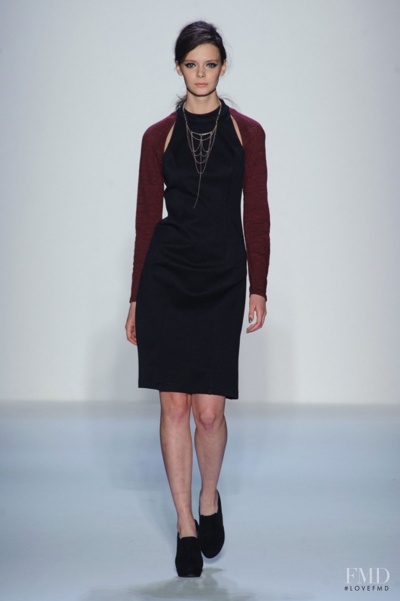 Nikole Ivanova featured in  the Emerson fashion show for Autumn/Winter 2013