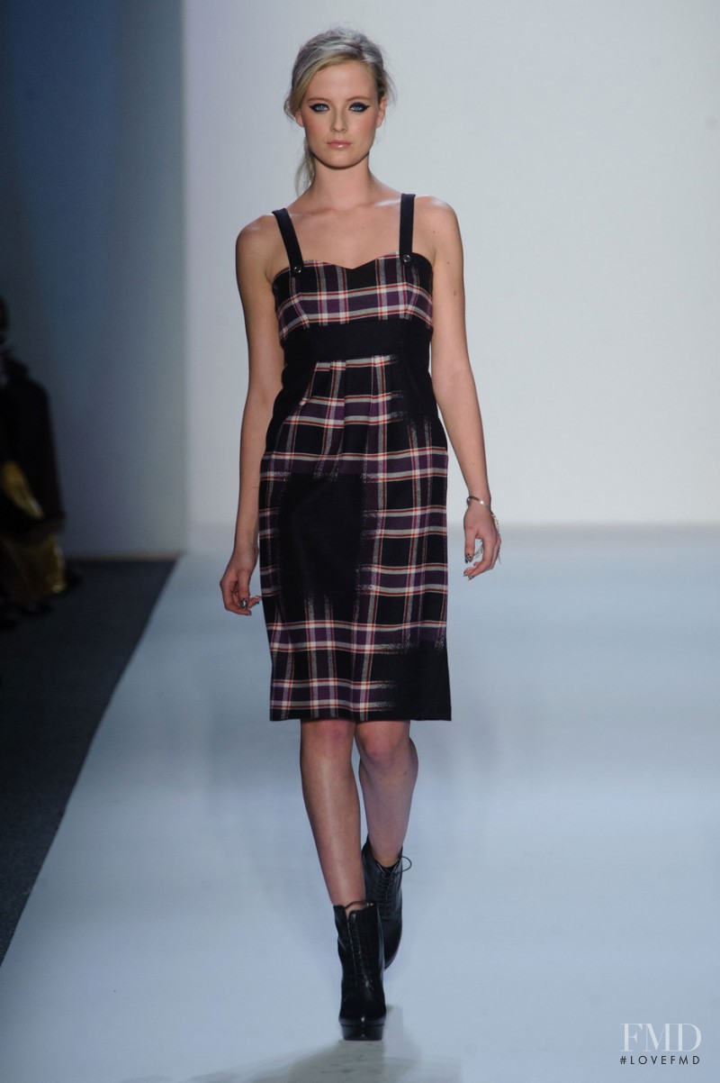 Emily Steel featured in  the Emerson fashion show for Autumn/Winter 2013