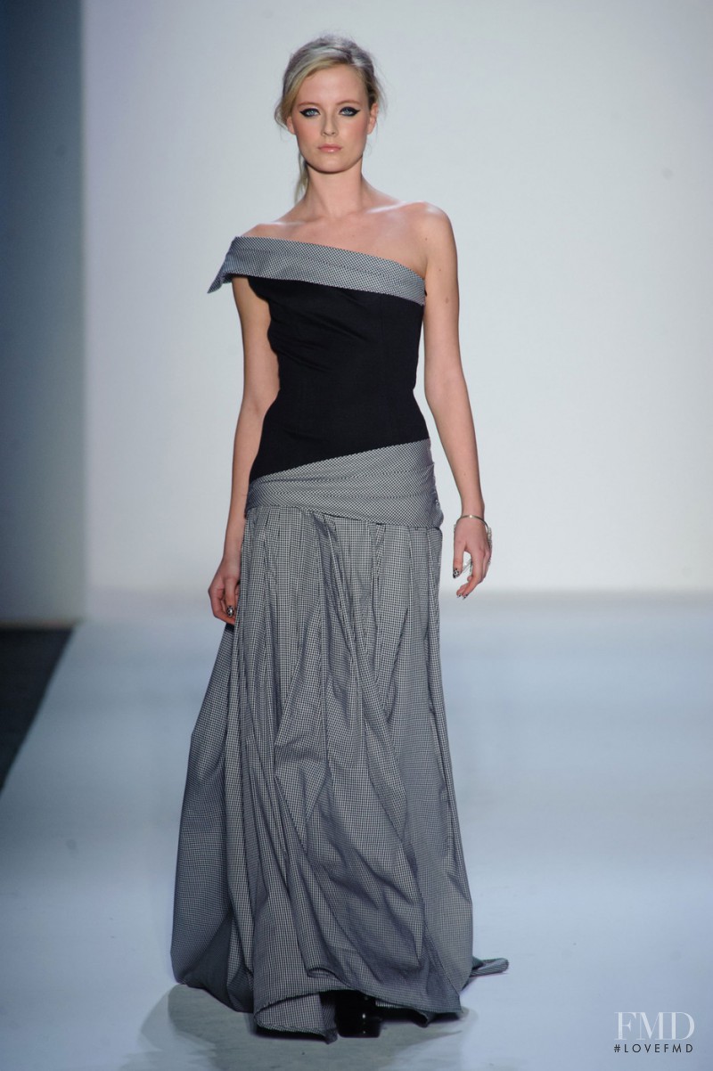 Emily Steel featured in  the Emerson fashion show for Autumn/Winter 2013