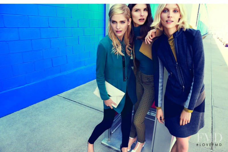 Alison Nix featured in  the Taifun by Gerry Weber advertisement for Autumn/Winter 2013