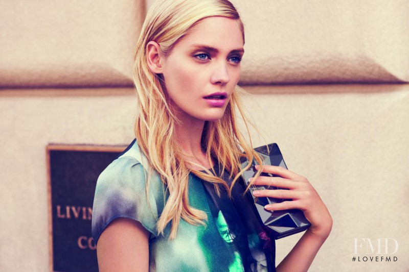 Heidi Mount featured in  the Taifun by Gerry Weber advertisement for Autumn/Winter 2013