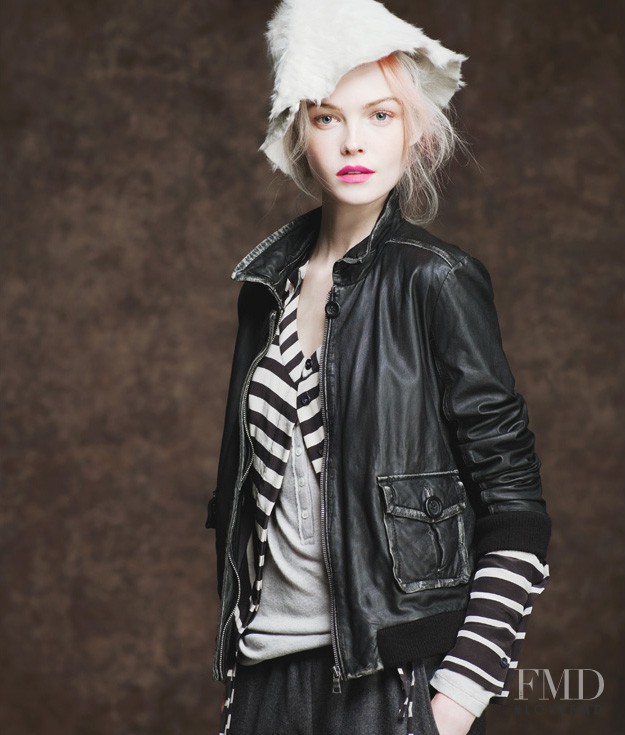 Siri Tollerod featured in  the J.Crew lookbook for Fall 2010