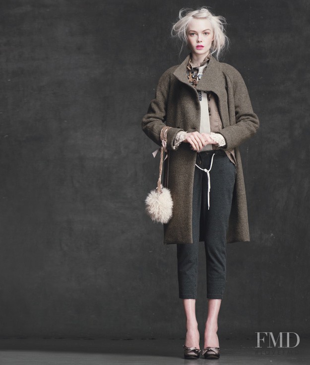 Siri Tollerod featured in  the J.Crew lookbook for Fall 2010