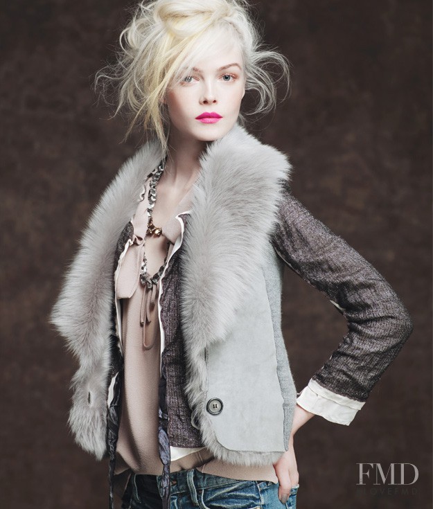 Siri Tollerod featured in  the J.Crew lookbook for Fall 2010