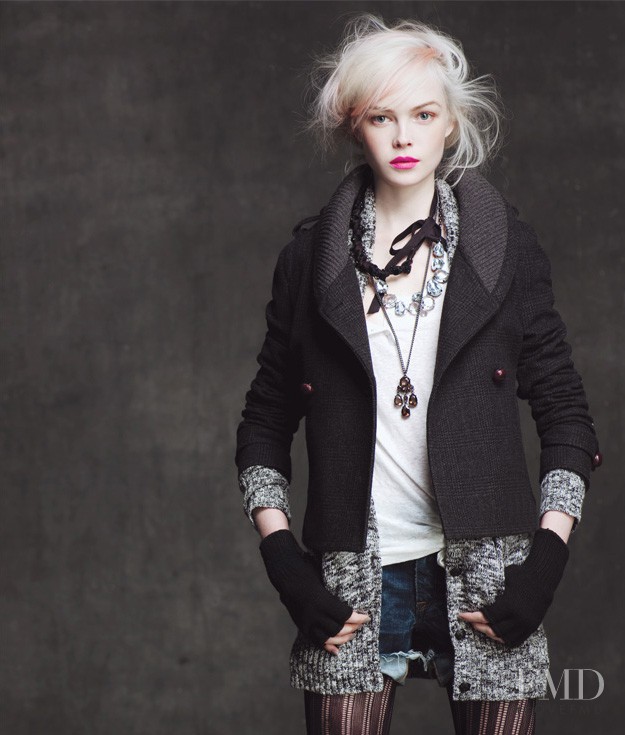 Siri Tollerod featured in  the J.Crew lookbook for Fall 2010