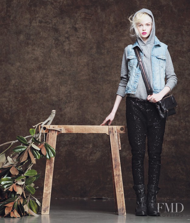 Siri Tollerod featured in  the J.Crew lookbook for Fall 2010