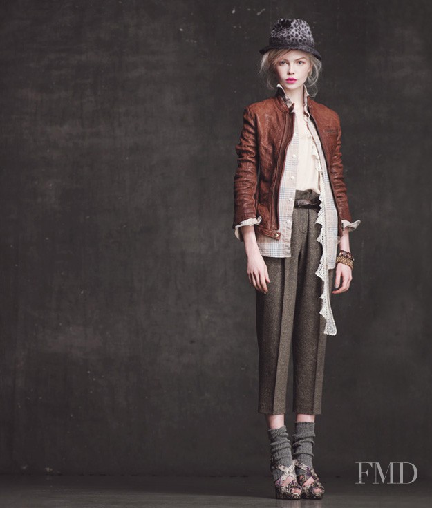 Siri Tollerod featured in  the J.Crew lookbook for Fall 2010