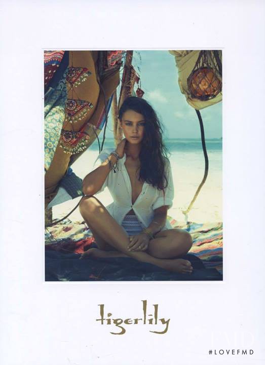 Courtney Eaton featured in  the Tigerlily advertisement for Spring/Summer 2013