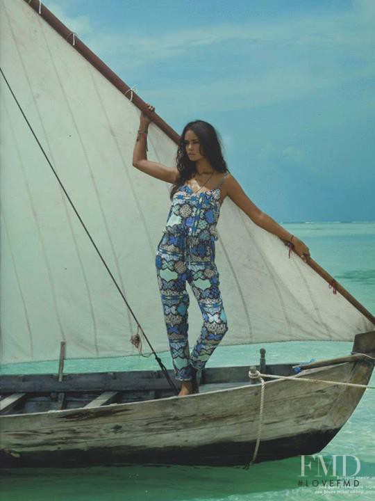 Courtney Eaton featured in  the Tigerlily advertisement for Spring/Summer 2013