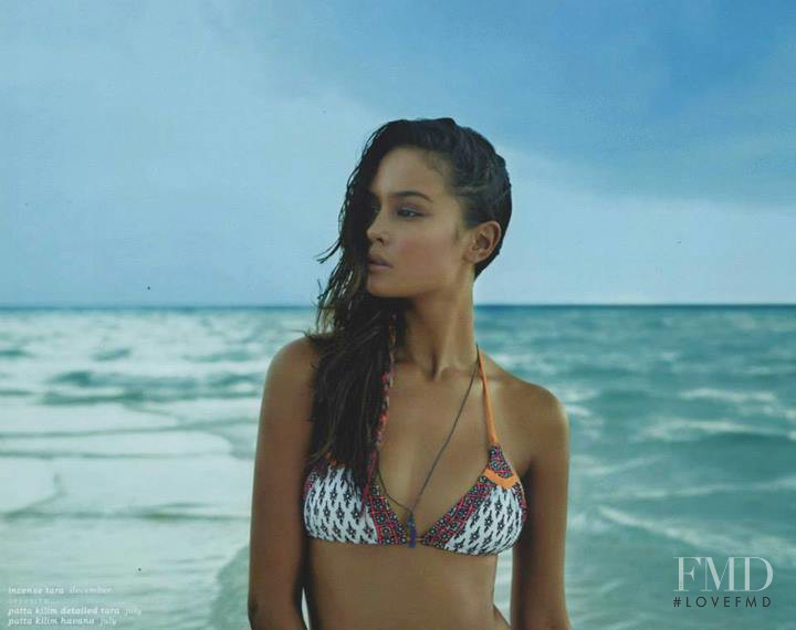 Courtney Eaton featured in  the Tigerlily advertisement for Spring/Summer 2013